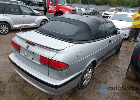 2000 Saab 9-3 Se from USA, damaged, VIN YS3DF75KXY7017631